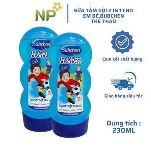 Sữa tắm gội dành cho hoạt động thể thao Bubchen 67440 230ml