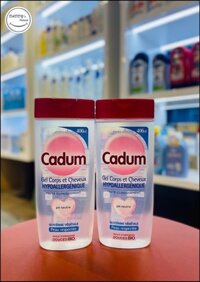 Sữa tắm gội Cadum PH Bio bé từ 3 tuổi & người lớn (400ml)