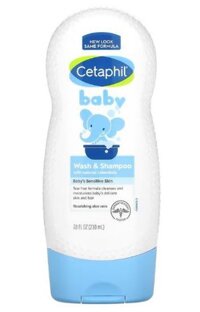 Sữa Tắm Gội Cetaphil Baby Wash & Shampoo 230ml