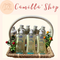 Sữa tắm gội Chicco hương yến mạch/ hoa cúc cho bé dung tích 500ml