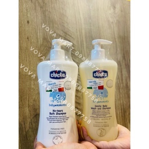 Sữa tắm gội yến mạch Chicco 500ml