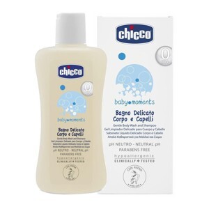 Sữa tắm gội chiết xuất Yến mạch 0M+ Chicco 200ml