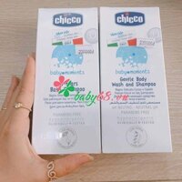 Sữa tắm gội chiết xuất yến mạch Chicco-0M+ 200ml