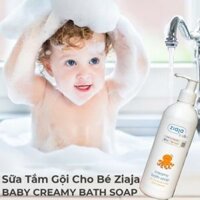 Sữa Tắm Gội Cho Bé 2in1 Ziaja BABY CREAMY BATH SOAP 300ml