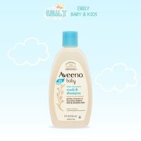 Sữa tắm gội cho bé Aveeno Baby Daily Wash & Shampoo 236ml