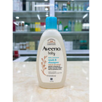 Sữa Tắm Gội Cho Bé Aveeno Baby Wash & Shampoo 236ml Chính Hãng công Ty