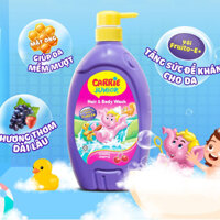 Sữa Tắm Gội cho bé Carrie Junior hương Cherry 700g