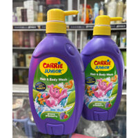 Sữa Tắm Gội cho bé Carrie Junior hương Grapeberry 700g