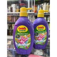Sữa Tắm Gội cho bé Carrie Junior hương Grapeberry 700g