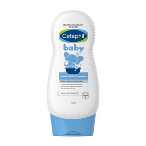 Sữa tắm gội cho bé Cetaphil Baby Wash Shampoo 230ml