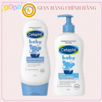 Sữa tắm gội cho bé Cetaphil Baby Gentle Wash & Shampoo 400ML & 230ML