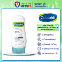 Sữa tắm gội cho bé Cetaphil Baby Wash & Shampoo With Organic Calendula 230ml