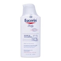 SỮA TẮM GỘI CHO BÉ EUCERIN BABY WASH & SHAMPOO (400ML)