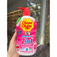 SỮA TẮM GỘI CHO BÉ HƯƠNG KẸO MÚT CHUPA CHUPS 600ML THÁI LAN - 15480