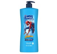 Sữa tắm gội cho bé Suave Kids 2 in 1 Body Wash and Shampoo Marvels Spider-Man Crime Fighter 828ml