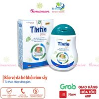 Sữa tắm gội cho bé Tintin – Không gây cay mắt, cho trẻ từ sơ sinh từ thảo dược, giảm rôm sảy, mẩn ngứa Chai 100ml