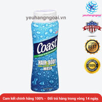 SỮA TẮM GỘI CHO NAM- COAST HAIR & BODY WASH CLASSIC SCENT CỦA MỸ