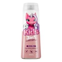 Sữa Tắm Gội Cho Trẻ Em, Kids, 3 in 1 Conditioning Shampoo & Body Wash, Berry Bliss, 13.5 fl oz (400ml) - OC NATURALS