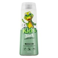 Sữa Tắm Gội Cho Trẻ Em, Kids, 3 in 1 Conditioning Shampoo & Body Wash, Fruit Blast, 13.5 fl oz (400ml) - OC NATURALS