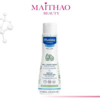 Sữa Tắm Gội Cho Trẻ Sơ Sinh & Em Bé Da Thường Mustela Gentle Cleansing Gel 200ml