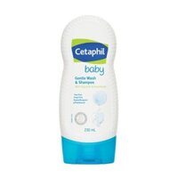 Sữa tắm gội cho trẻ sơ sinh Cetaphil baby gentle wash & shampoo 2 in 1 230ml