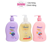 Sữa tắm gội cho trẻ sơ sinh PUREEN Baby Yogurt Head To Toe Wash (750ml) từ 0-3 tuổi, không cay mắt