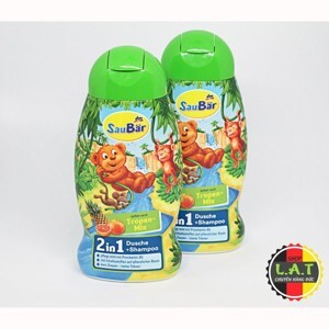 Sữa tắm gội chung trẻ em SauBar Đức