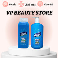 Sữa Tắm Gội Coast Hair & Body Wash 2in1