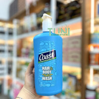Sữa Tắm Gội Coast Hair & Body Wash Classic Scent – 946ml Mỹ