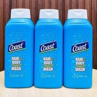 Sữa tắm gội Coast Mỹ mẫu mới 946ml