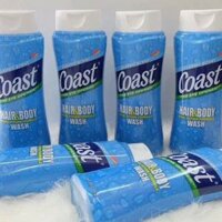 Sữa tắm gội Coast Mỹ tiếp đất .