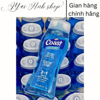 Sữa tắm gội đa năng Coast Hair & Body Wash 946ml/532ml của Mỹ dành cho nam giúp cơ thể sạch sâu