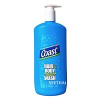 Sữa Tắm Gội Dành Cho Nam Coast Mỹ 946ml