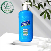 Sữa Tắm - Gội Dành Cho Nam Coast Hair & Body 946ml Của Mỹ