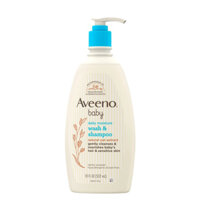 Sữa tắm + gội đầu Aveeno Baby Daily nuôi dưỡng làn da mỏng manh cho bé 5