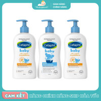 Sữa tắm gội dịu nhẹ cho bé Cetaphil Baby Gentle Wash & Shampoo, Sữa tắm gội Cetaphil 400ml