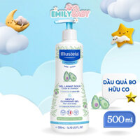 Sữa tắm gội dịu nhẹ cho bé MUSTELA Gentle Cleansing Gel 500ml