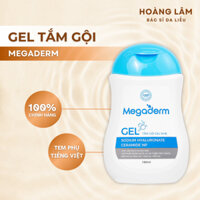 Sữa tắm gội dịu nhẹ Megaderm, làm sạch cơ thể nhẹ nhàng 280ml - Dr. Hoàng Lâm