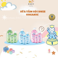 Sữa tắm gội Dnee 380ml, tắm gội toàn thân cho bé Dnee Organic chính hãng, an toàn, dịu nhẹ