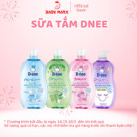 Sữa Tắm Gội Dnee 800ml, Tắm Gội Toàn Thân Cho Bé Dnee Organic Chính Hãng, An Toàn, Dịu Nhẹ