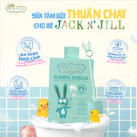 Sữa Tắm Gội Đũa Thần Cho Bé Từ 6m+ JACK N' JILL Chai 300ml - Tạo Bong Bóng Vui Nhộn Dịu Da Dưỡng Ẩm