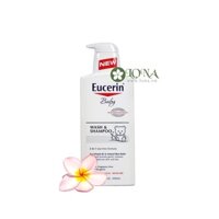 Sữa tắm gội eucerin cho bé