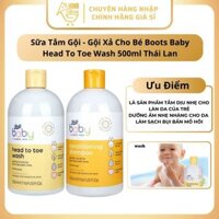Sữa Tắm Gội - Gội Xả Cho Bé Boots Baby Head To Toe Wash 500ml Thái Lan Hương Thơm Dịu Nhẹ - Hinohouse