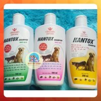 Sữa tắm gội HANTOX chuyên diệt rận,bọ chét ve cho chó mèo trưởng thành và chó mèo con