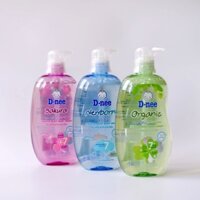 Sữa tắm gội hữu cơ cho bé Dnee 800ml