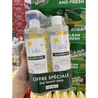 Sữa tắm gội Klorane BeBe Pháp 500ml