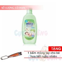 Sữa tắm gội Kodomo cho trẻ 100ml Tặng 1 cắt móng tay họa tiết ngẫu nhiên - sua tam goi cho be