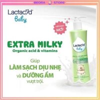 Sữa tắm gội Lactacyd Baby Extra Milky 500ml