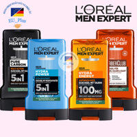 Sữa tắm gội nam L'ORÉAL Pháp Men Expert 300ml l oreal loreal sữa tắm rửa mặt 3 trong 1, 3 in 1 nam tính khử mùi