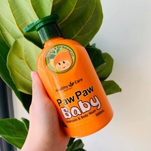 Sữa tắm gội Paw Paw Baby Healthy Care Úc 500ml